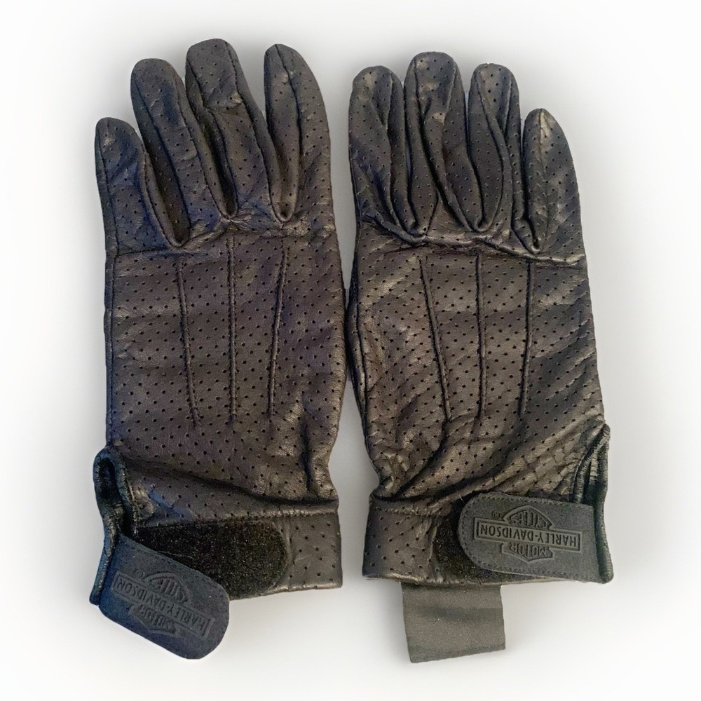 Harley-Davidson‎ Full-Finger Mesh Biker Moto Gloves - Picture 1 of 5